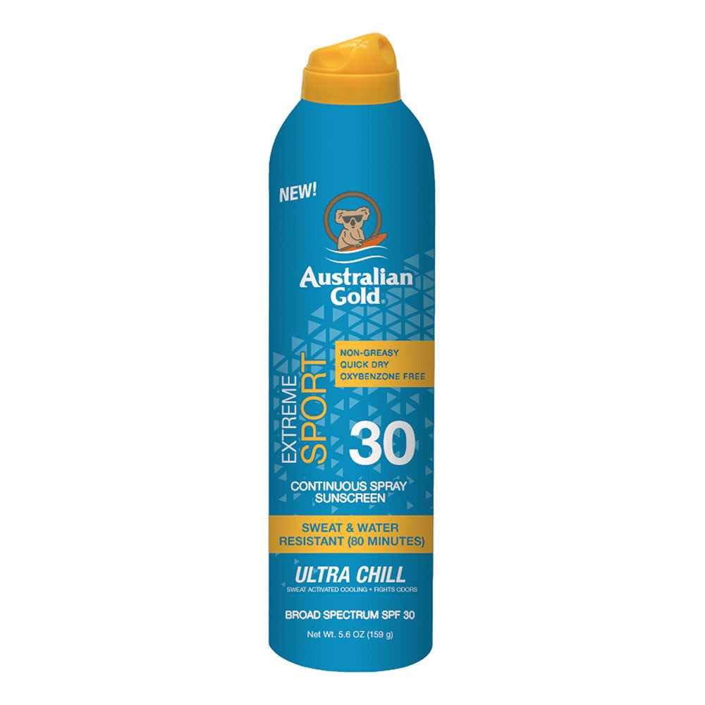 Australian Gold Extreme Sport Continuous Spray Ultra Chill, SPF 30, 5.6 Oz